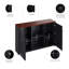 Armoire d'appoint avec portes Roozbeh-1160428318