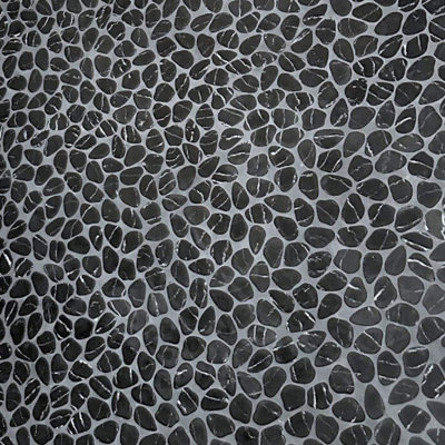 Recycled Cenote Pebble 13" x 13" Glass Wall & Floor Tile