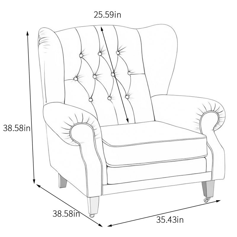 Deshawna Recliner, Green Faux Leather