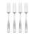 Oneida Reid Satin Dinner Forks, Set of 4