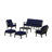 Mission 6 Piece Sofa Seating Group with Cushions-127282078-127282074