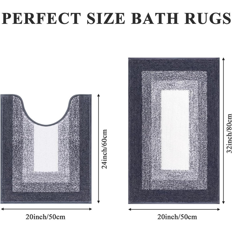 Bath Mat, Dark Grey