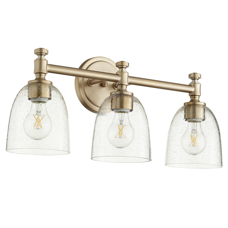 Cruz 3 - Light Dimmable Vanity, Aged Brass