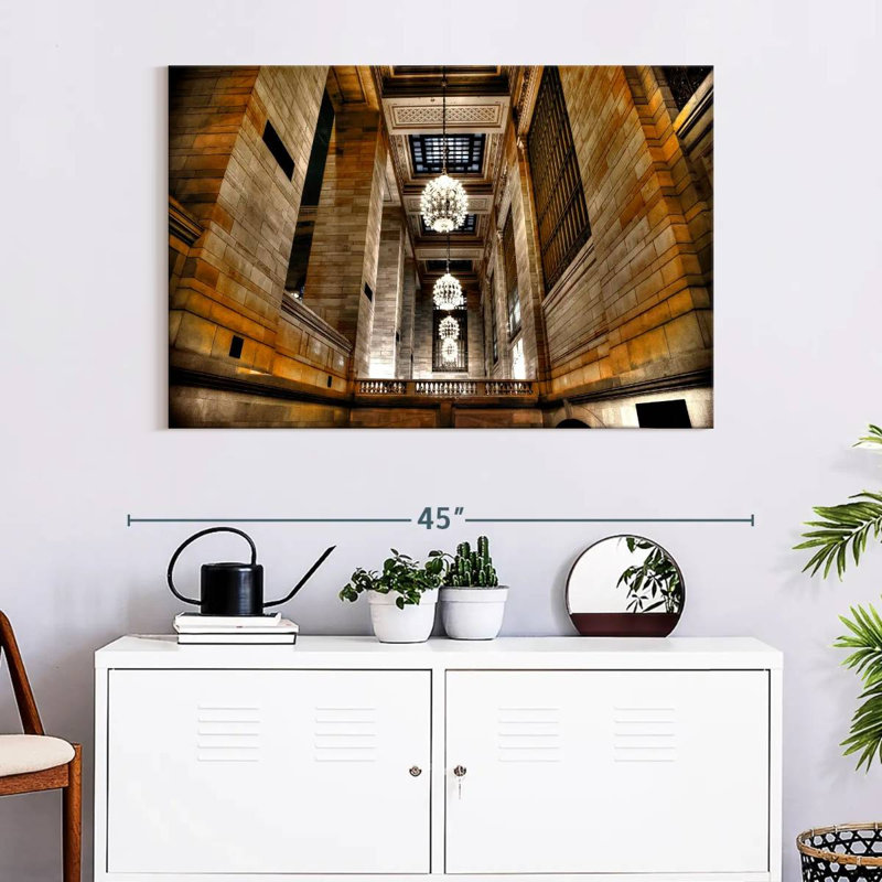 Rorry Grand Central Terminal Interior, 8" H x 12" W