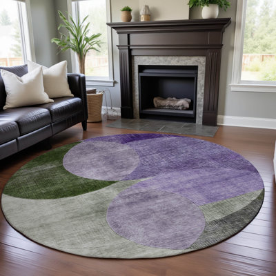 Premium Machine Washable Alves AMF1140 Geometric Rug