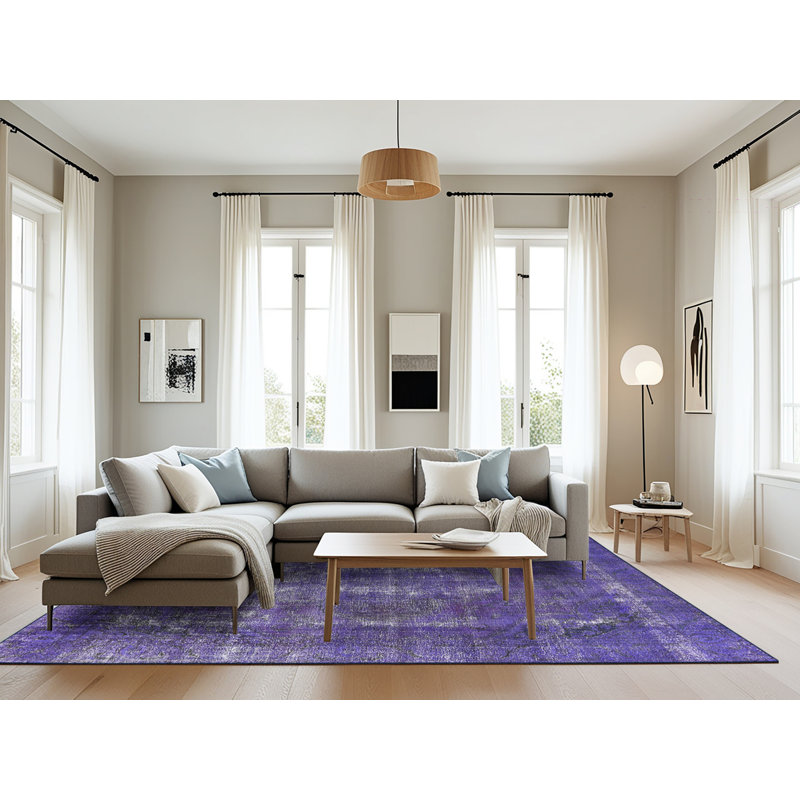 Tapis oriental mauve, Rectangle 8 pi x 10 pi