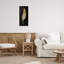 Giclée encadrée noire Glam Feather, design par Kim Allen-2079141805-2079141803