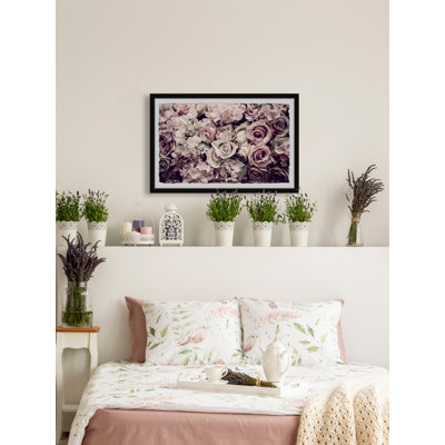 Roses Bloom - Single Picture Frame Painting
