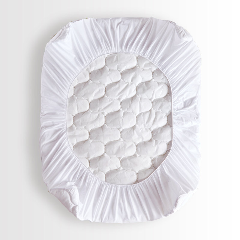 Margarita Down Alternative Mattress Pad, Twin, White