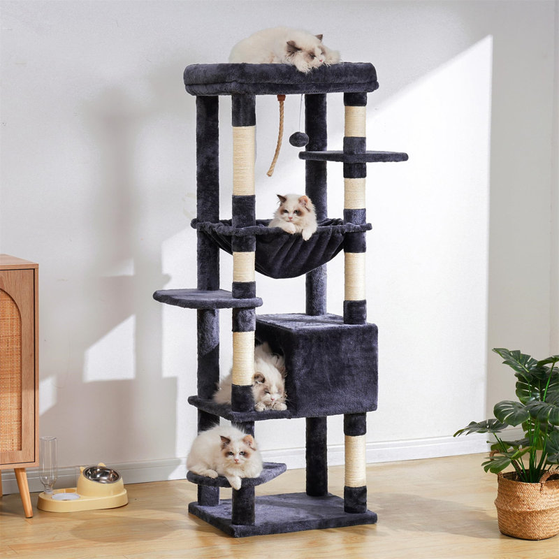 Arbre à chat Evionna, Gris foncé
