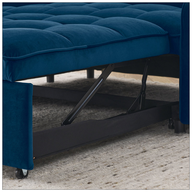 Canapé-lit avec causeuse Loveseat, Bleu