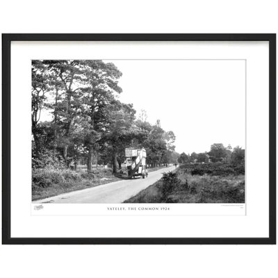Yateley, The Common 1924 by Francis Frith - Single Picture Frame Print