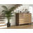 Multifunction Storage Cabinets With Adjustable Shelves: 55"Tv Stand For Living Room,Sideboard Buffet Cabinet With Hand Carved Craftsmanship With 2 Drawers,3 Doors,Coffee Bar Console - For Entryway-734303570