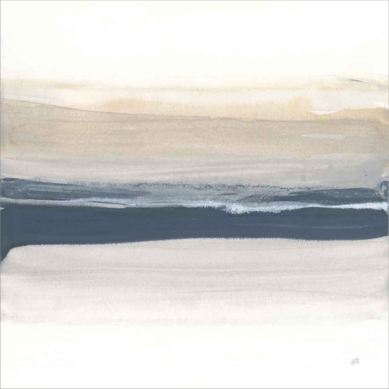 «Tonal Blue Gray I» par Chris Paschke, peinture sur toile tendue