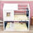 Wood Bunk Bed With Tent-1916609700-1916609703