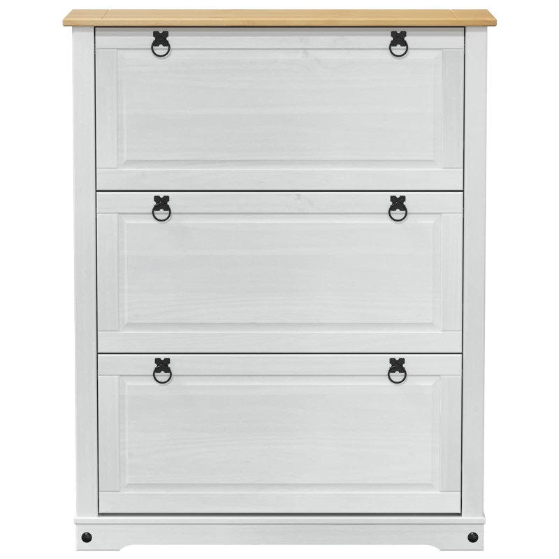 Shoe Storage Cabinet, 124.5 cm H x 99 cm W x 32 cm D
