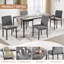 Modern Dining Chair with Metal Legs-1116497338