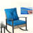 Rattan Rocking Chairs, Coffee Table,Button Tufted Cushions with Patio Furniture Set-479009576