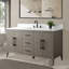 Meuble-lavabo simple 60 po avec plateau en marbre Chambery-94811339-100737604