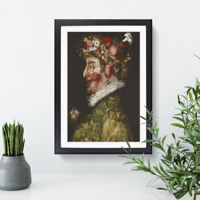 Spring by Giuseppe Arcimboldo - Picture Frame Painting