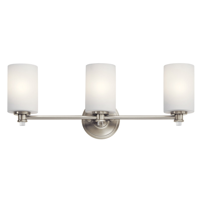 Bourdeau 3 - Light Vanity Light, Brushed Nickel