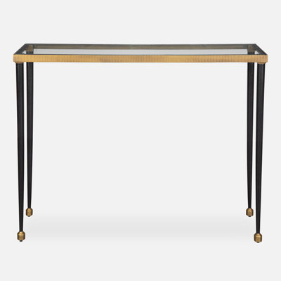 Michaele Antique Gold Console Table