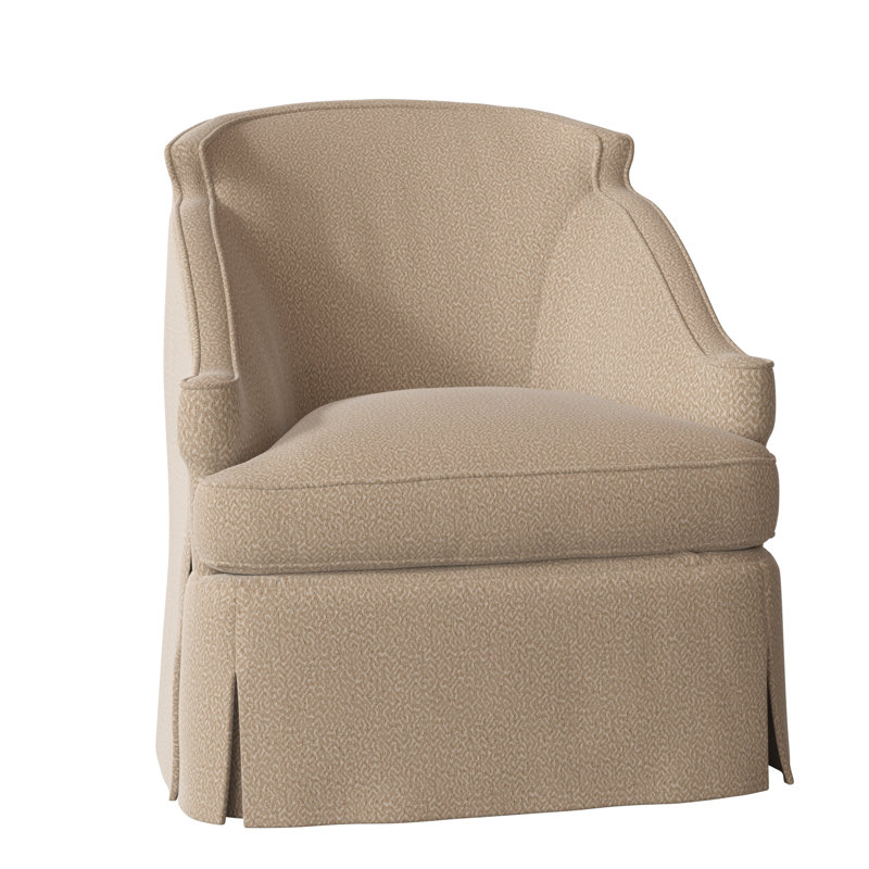 Barbara Swivel Armchair, Maya Wheat