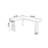 Nut-brown L-Shaped Solid Wood Writing desk-543836539-543836516