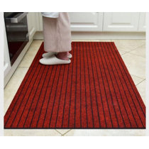 Alleyn Non-Slip Striped Outdoor Doormat