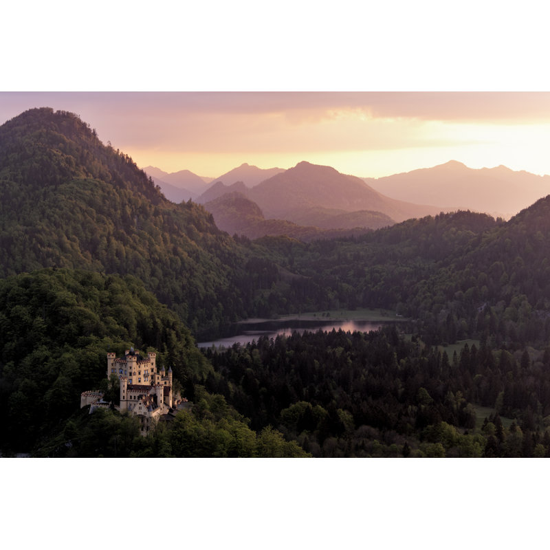 Hohenschwangau Castle - Wrapped Canvas Print, 20cm H x 30cm W