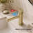  Luster  Single-Hole Single-handle Bathroom Faucet with Drain Assembly-81246862