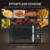 HOMCOM 48cm 0.023m³ L 1280W - Watt Countertop Microwave