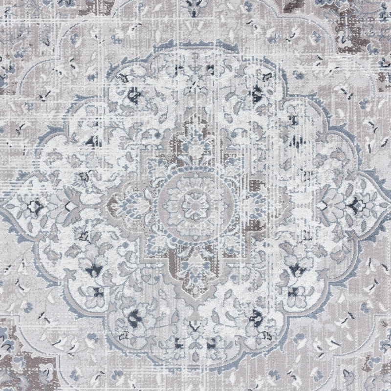 Tapis oriental gris Conda, Rectangle 7 pi 10 po x 10 pi 2 po