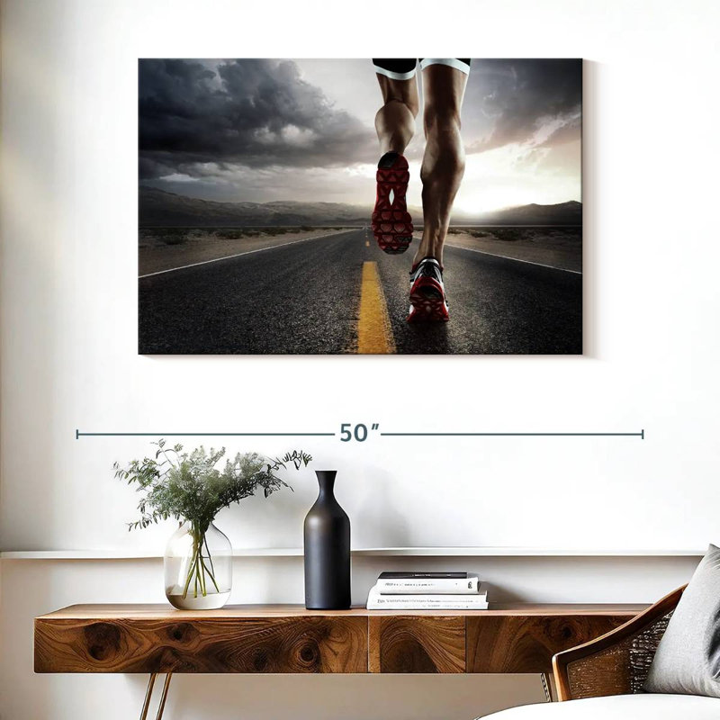 Sireci Highway Run, 26" H x 39" W