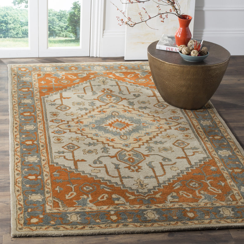 Tapis oriental en laine touffeté à la main Cranmore, Rectangle 5 pi x 8 pi