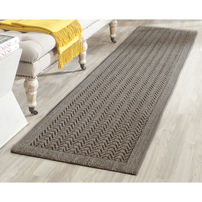Tapis en jacquard Rodanthe, Tapis de couloir 2 pi x 8 pi