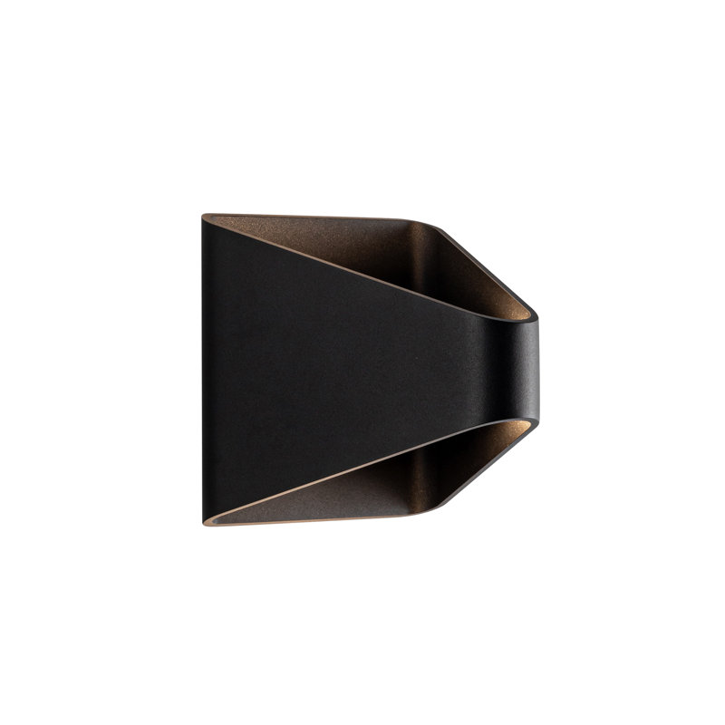 Ellis LED Outdoor Sconce, Black