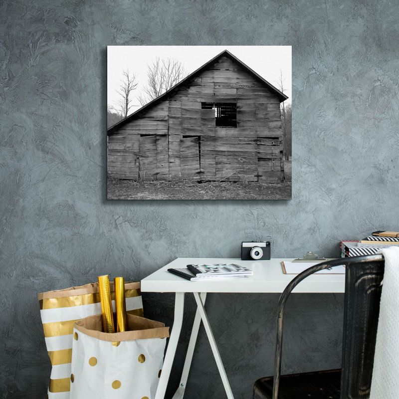 «Weather Worn 3» par Alicia Ludwig, art mural sur toile, H 20 po x l 24 po x P 0,75 po