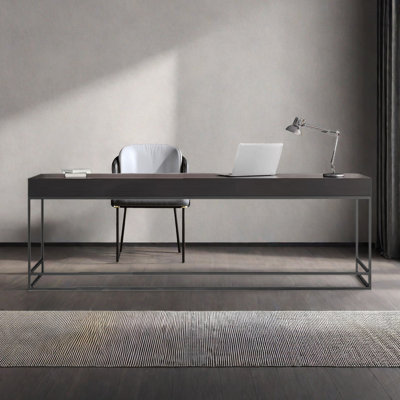 Table d'ordinateur de bureau en bois avec tiroirs pour la maison