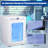 25 L Incubator, Portable Reptile Science Laboratory Incubator, Temperature Controlled 10°c-60°c For Small Reptiles, Cooling And Heating Digital Incubator, Incubator 12v/110v-240041277