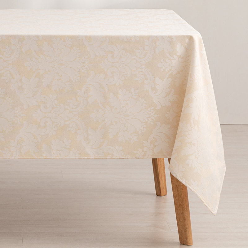 Donnelle Dining Linens, Ecru, 200cm W x 140cm L