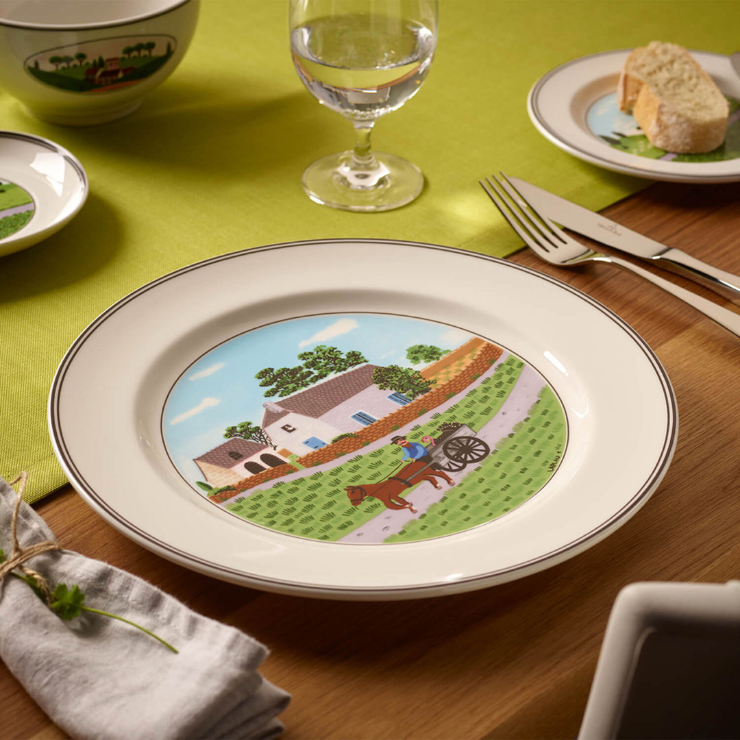 Villeroy & Boch Design Naif 10.5" Dinner Plate - Going To Market Villeroy & Boch