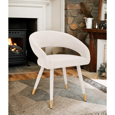 Chaise de salle à manger Darius Boucle
