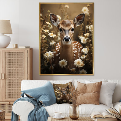 «Altarichard Deer Serene Grace I», reproduction sur toile