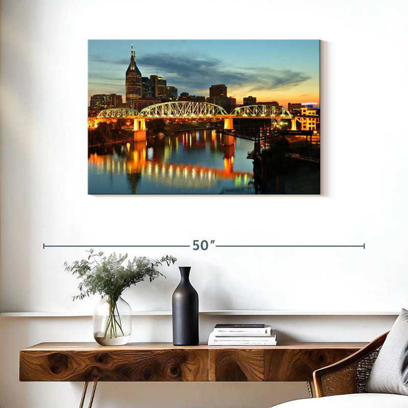 Pont Seigenthaler, Nashville, H 24 po x l 36 po