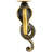 Renenutet Egyptian Cobra Goddess Wall Sconce