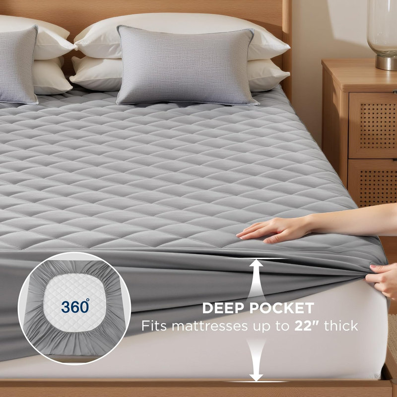 Bedsure Waterproof Mattress Protector, King