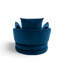 Upholstered Swivel Barrel Chair-1729032296
