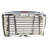 Chrome Front Grille Compatible With Freightliner Cascadia 2008-2016 With Bug Screen
