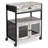 3 Tiers Kitchen Coffee Cart With Drawer Bar Cart